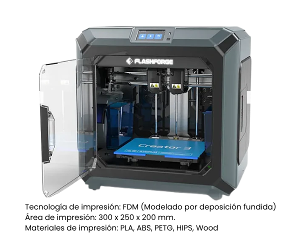 Impresora 3D Flashforge Creator 3
